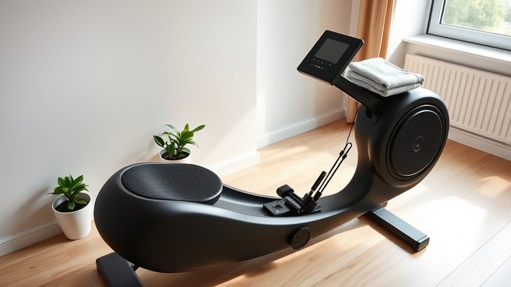 space saving apartment rowing machines
