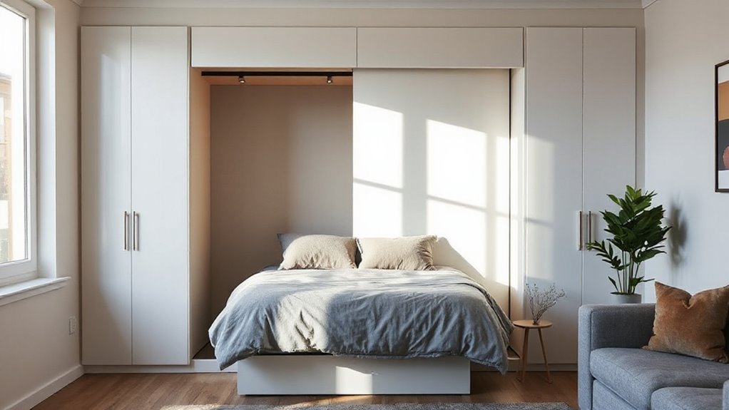 space saving murphy bed options