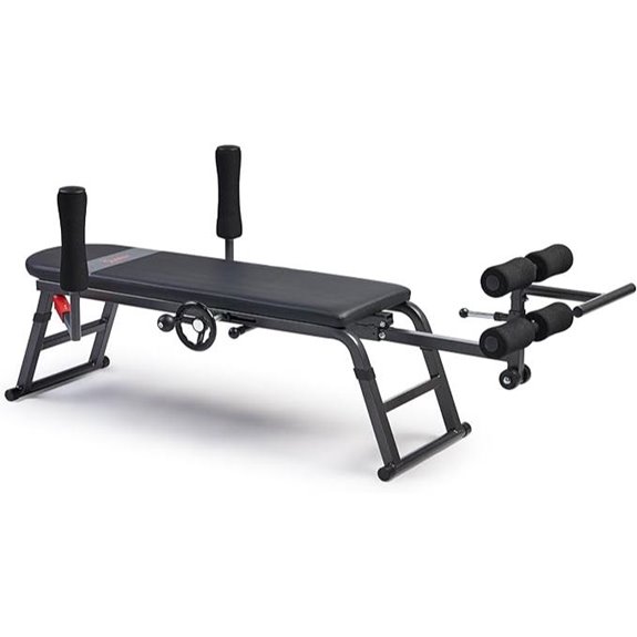 Sunny Health & Fitness Spinal Traction & Stretch Bench
