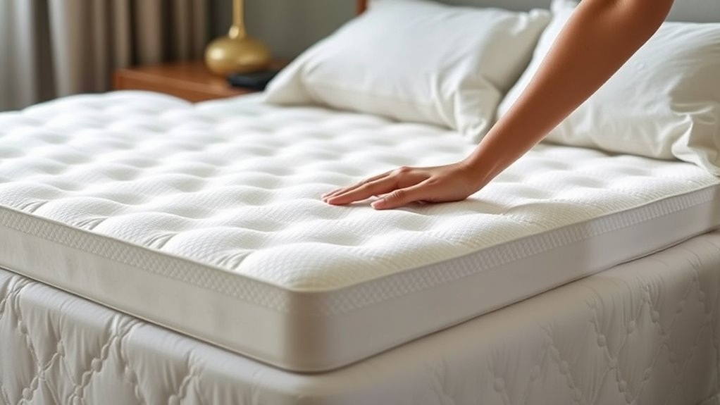 supportive breathable well fitting topper