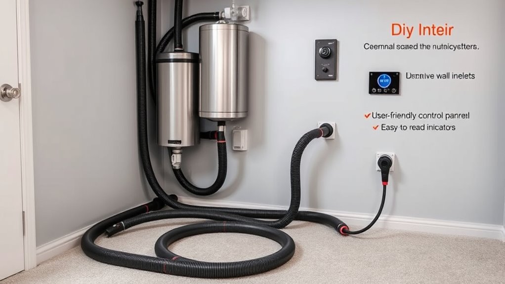 top diy central vacuum kits