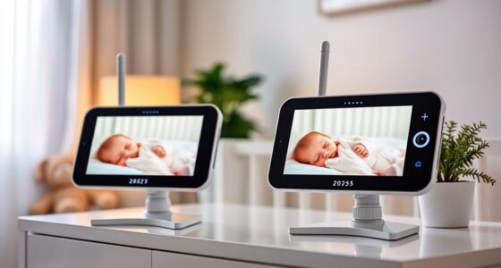 top dual camera baby monitors