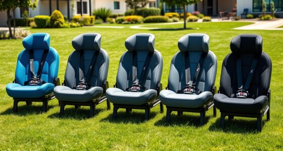 top load leg convertible seats