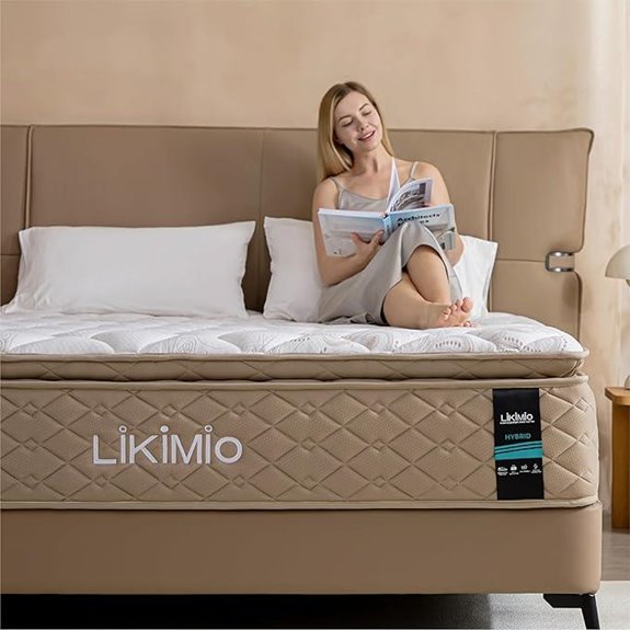LIKIMIO Twin Size Gel Memory Foam Mattress