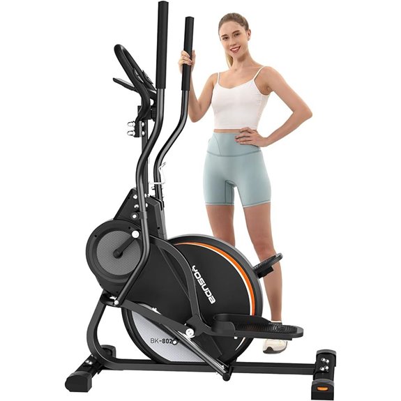 YOSUDA 3-in-1 Elliptical and Climber Machine