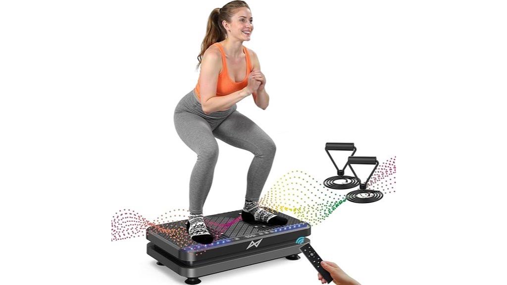 vibration fitness exercise platform