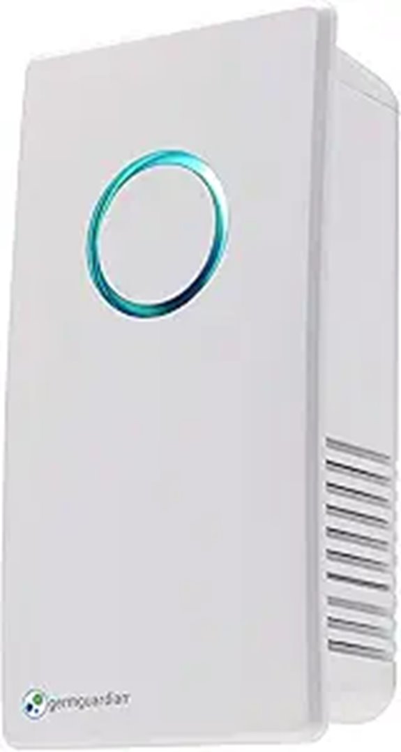 GermGuardian 7” Wall Air Purifier with UV-C Light