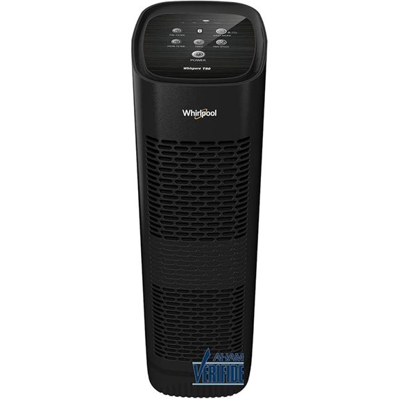 Whirlpool WPT80B Whispure HEPA Air Purifier