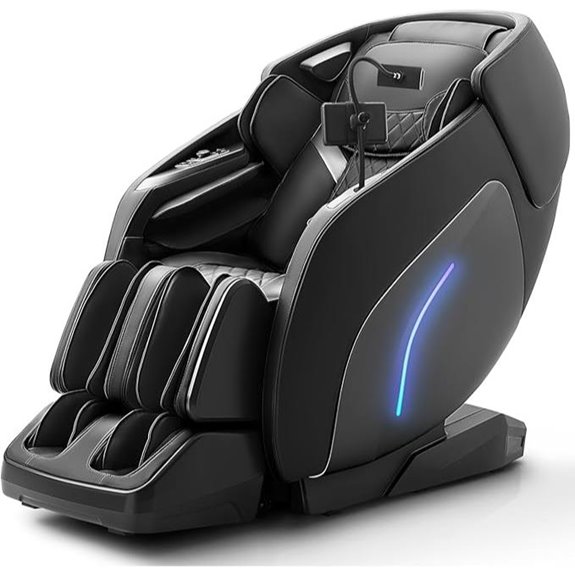3D Massage Chair with Zero Gravity and Bluetooth