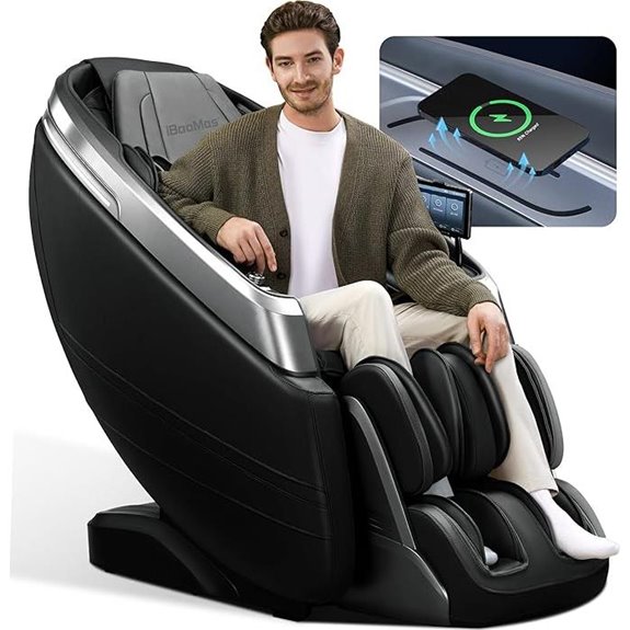 iBooMas 4D Zero Gravity Massage Chair with Heat