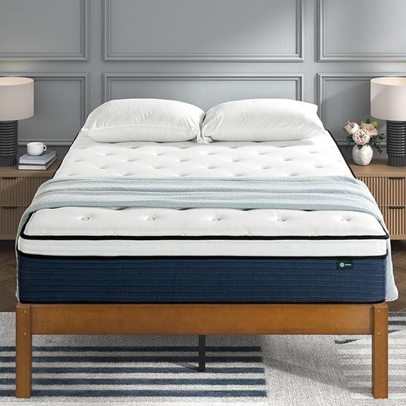 ZINUS 12-Inch Support Hybrid Mattress Queen