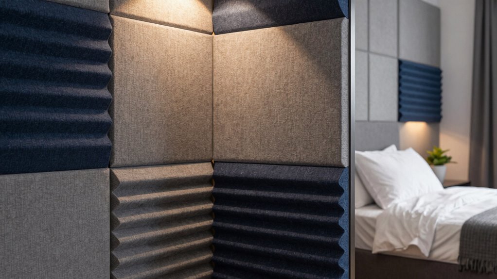 acoustic panels enhance bedroom wellness