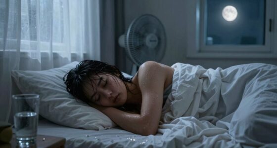 adjusting sleep for night sweats