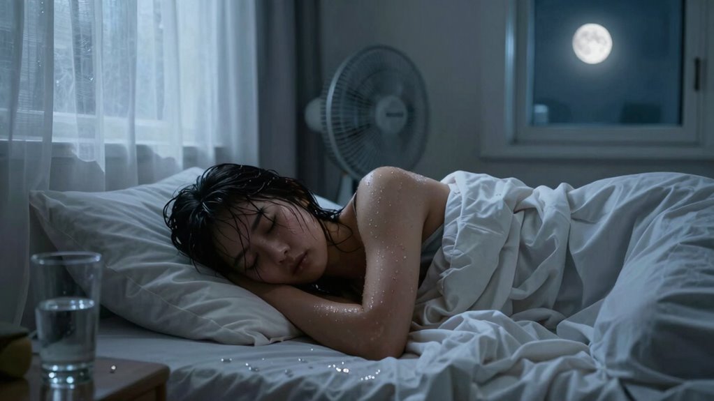 adjusting sleep for night sweats