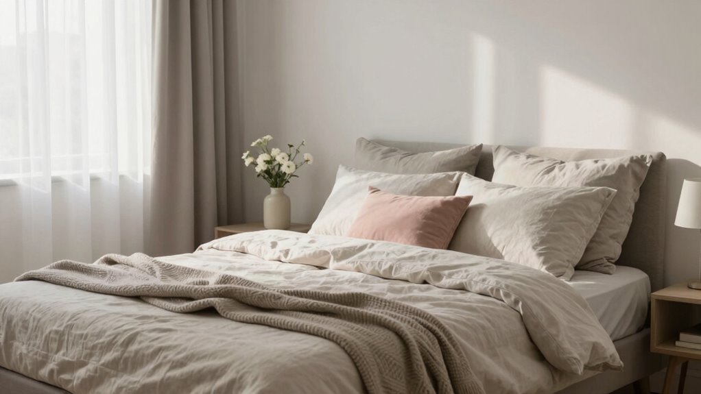 calm cozy clutter free space