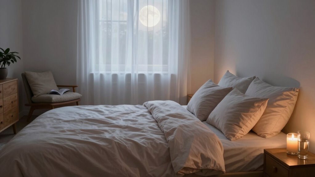 calm dark organized sanctuary