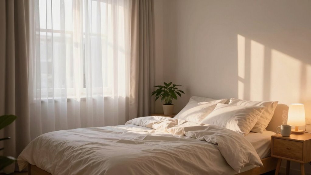 calm lighting enhances sleep