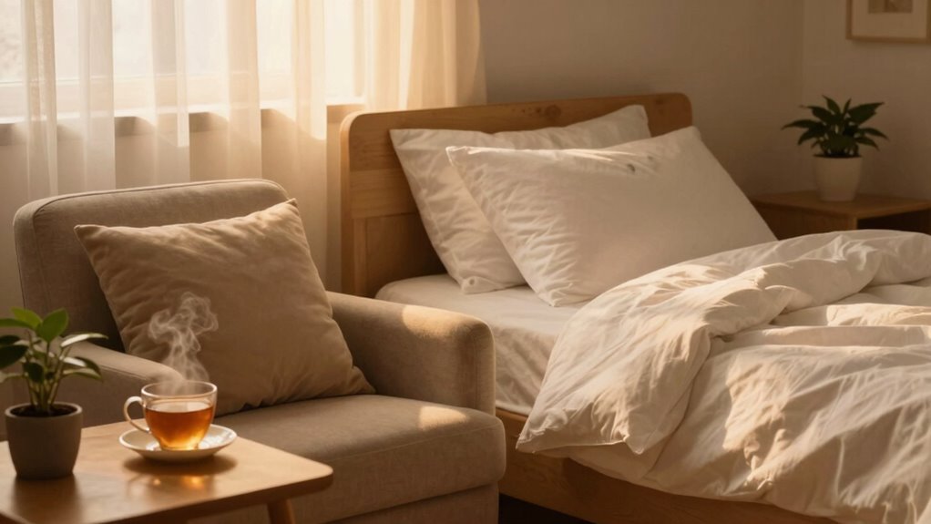 calming environment for sleep