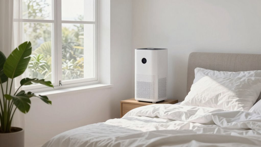 clean air enhances restful sleep
