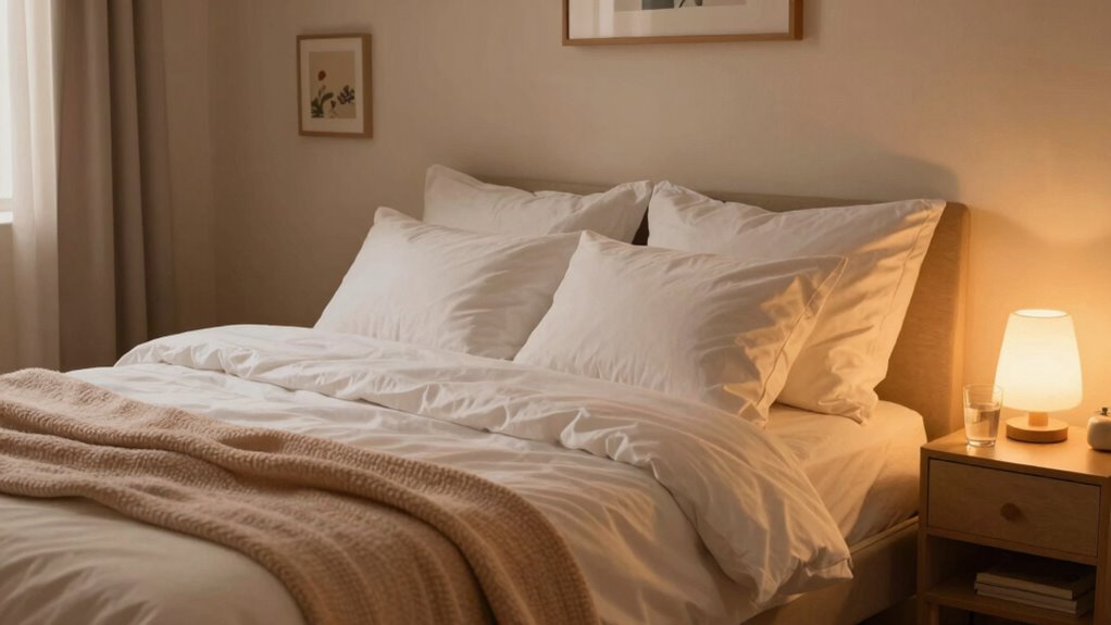 comfortable quiet sleep environment