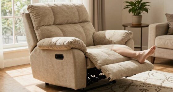 comfortable relaxation and support
