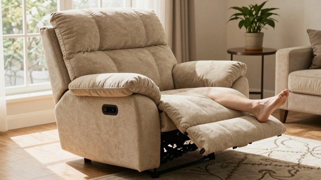 comfortable relaxation and support