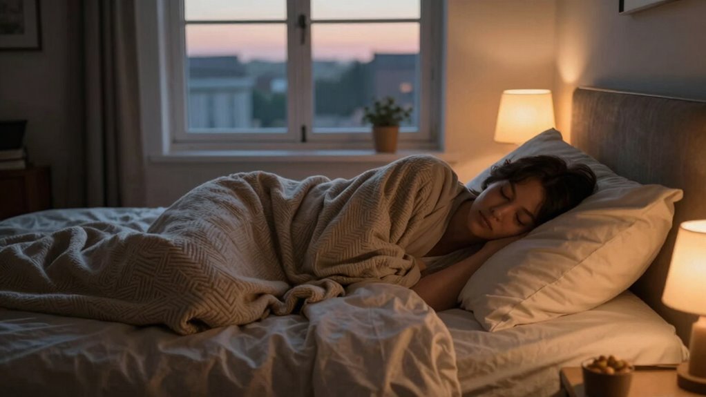 consistent calming evening routines