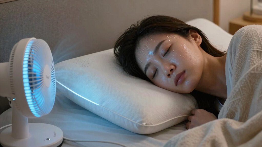 cooling solutions ease menopausal night sweats