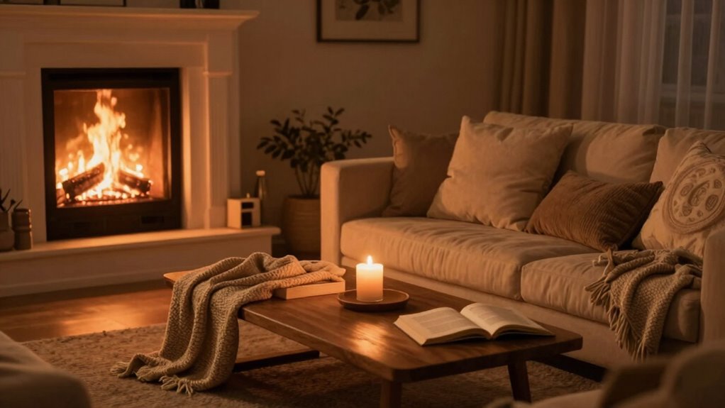 create a calming evening environment