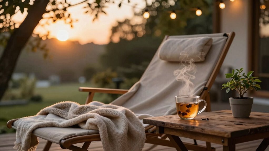 create a calming natural environment