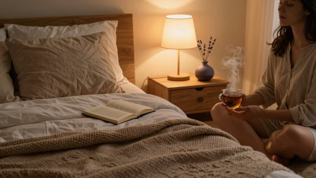 create a peaceful sleep routine