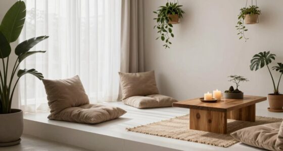 creating dedicated meditation areas