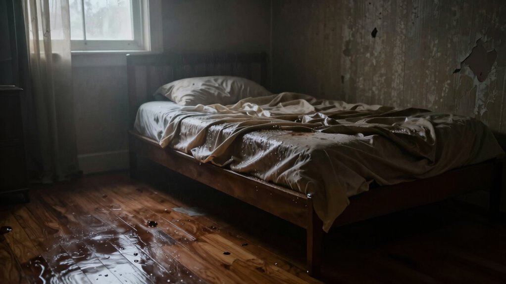 damp bedrooms disrupt sleep