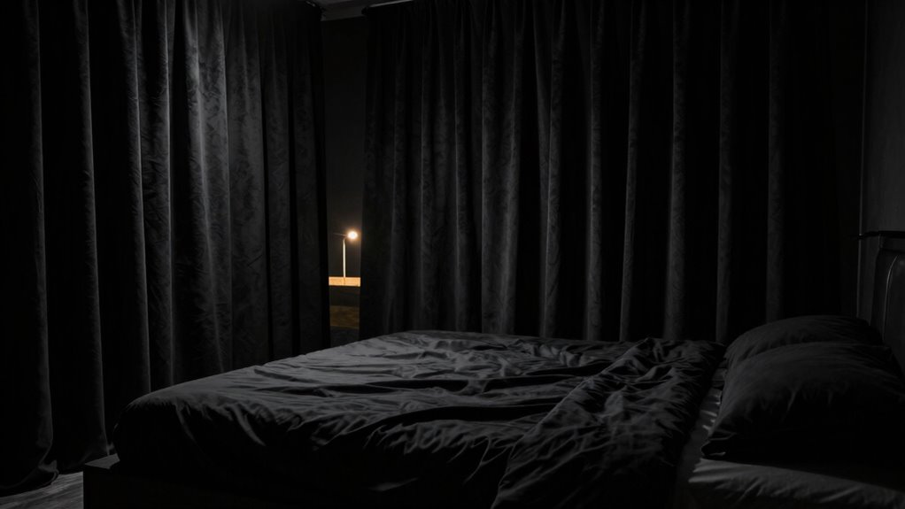 darken room improve sleep