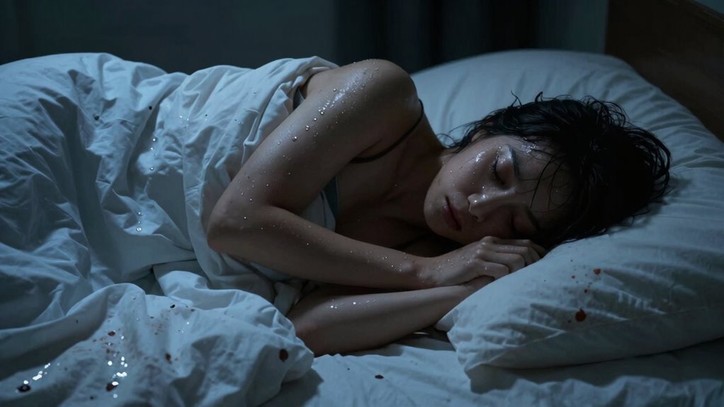 disrupts restful sleep patterns