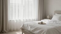 elegant peaceful sleep environment