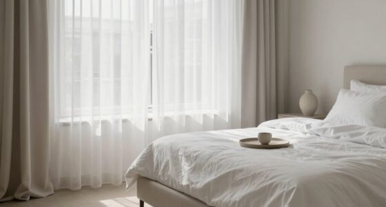 elegant peaceful sleep environment