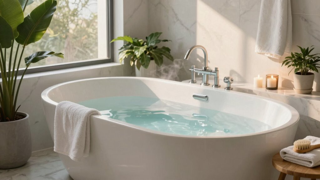 enhances relaxation through water