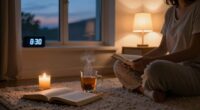 evening routines influence sleep
