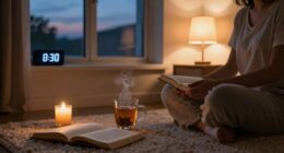 evening routines influence sleep