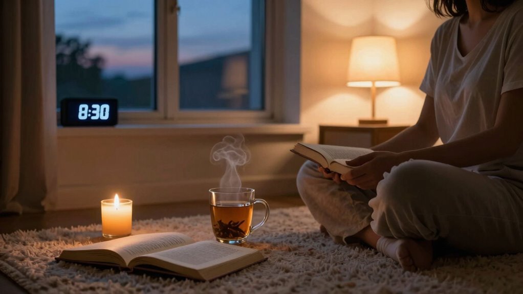 evening routines influence sleep