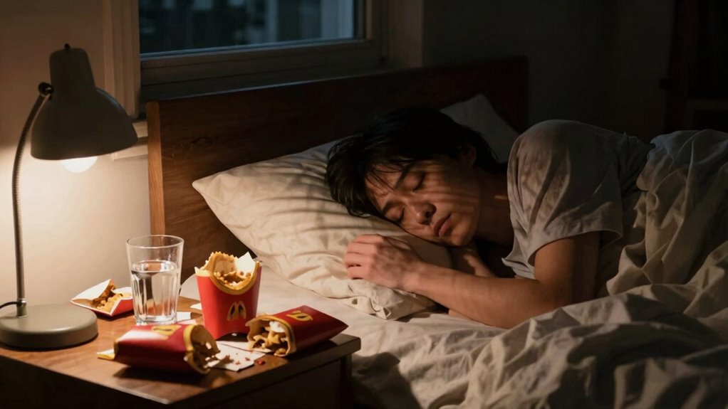 late eating disrupts sleep