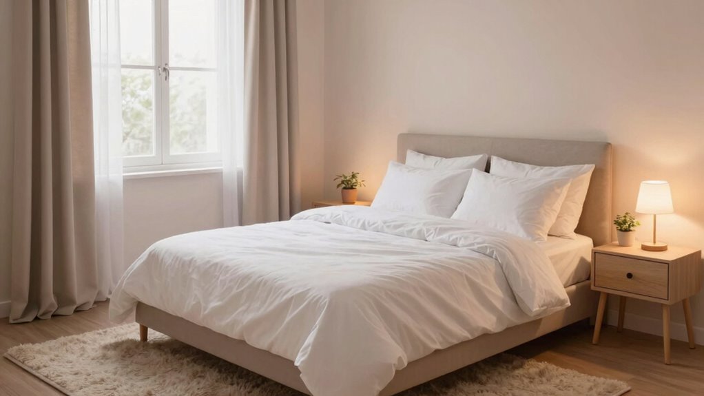 optimize small bedroom space