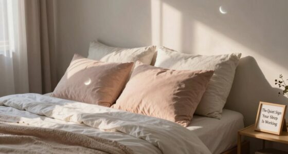 peaceful sleep signals success