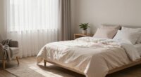 rejuvenate restful bedroom environment