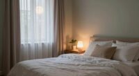 restful calming sleep environment