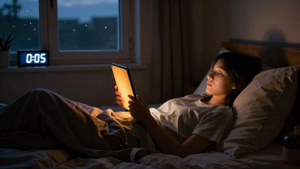 screen exposure disrupts sleep