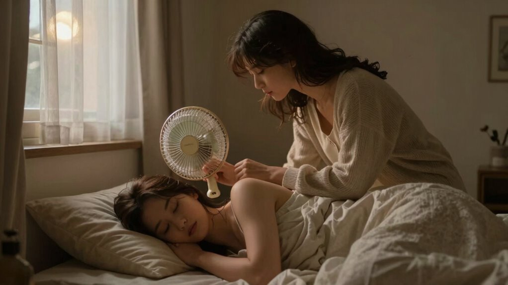 sharing warmth during sleep