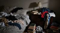 sleep disrupting clutter stress