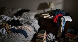 sleep disrupting clutter stress